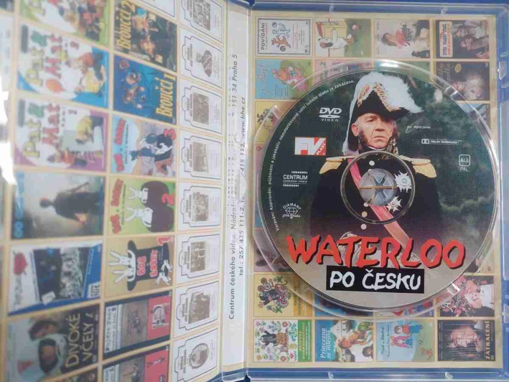 DVD Waterloo po česku