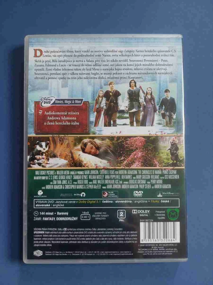 DVD Letopisy Narnie Princ Kaspian