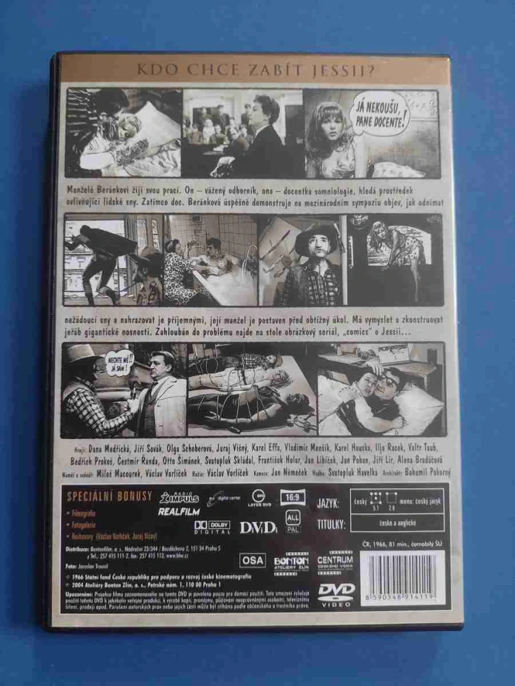 DVD Kdo chce zabít Jessii?