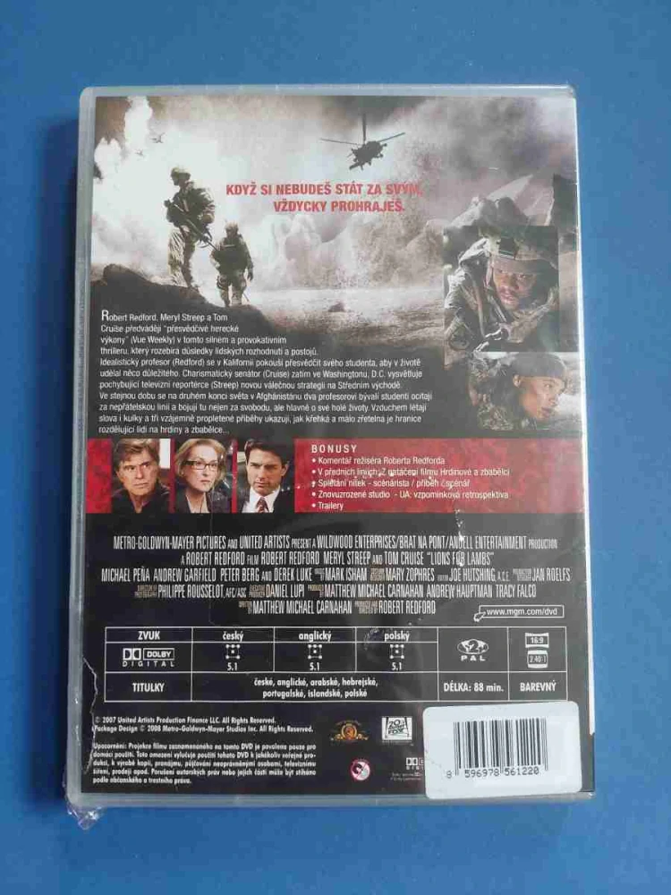 DVD HRDINOVÉ A ZBABĚLCI - ROBERT REDFORD