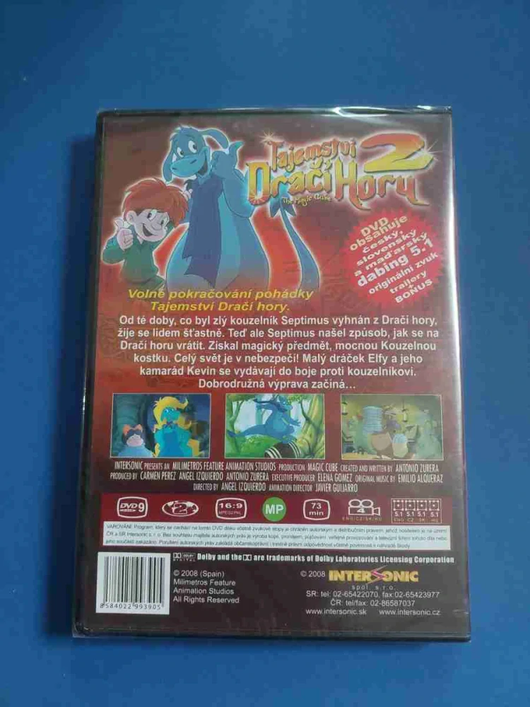 DVD Tajemství Dračí hory 2