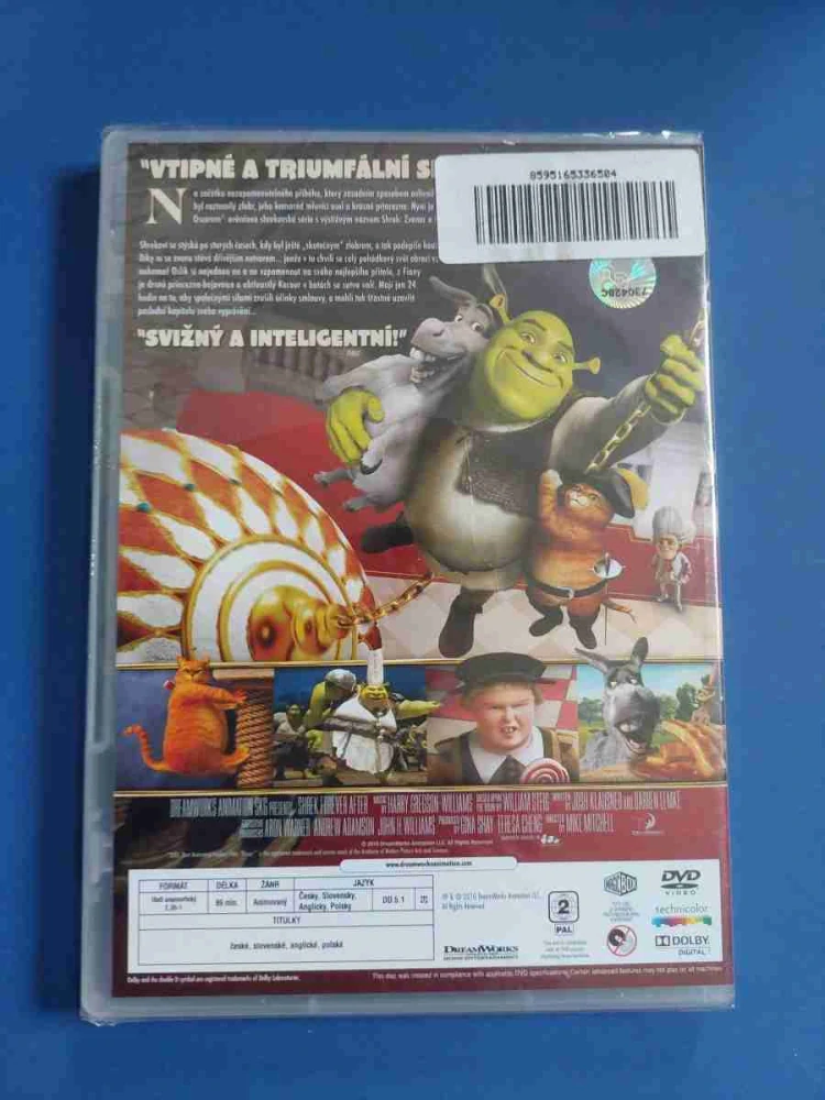 DVD Shrek : Zvonec a konec - Poslední kapitola