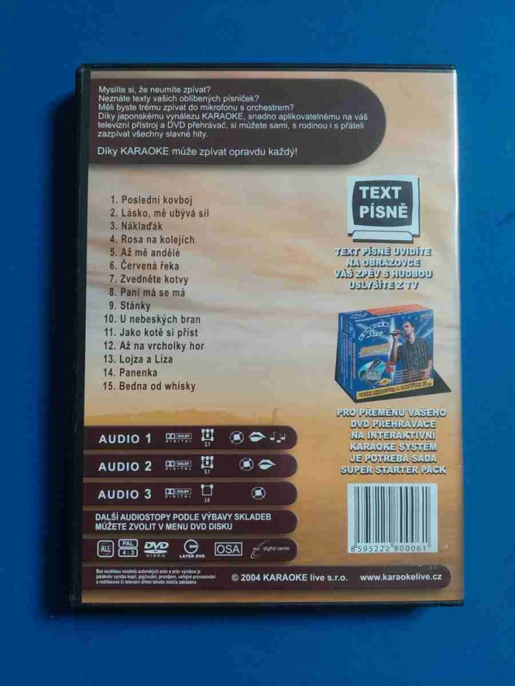 DVD Karaoke - Country & Folk 1