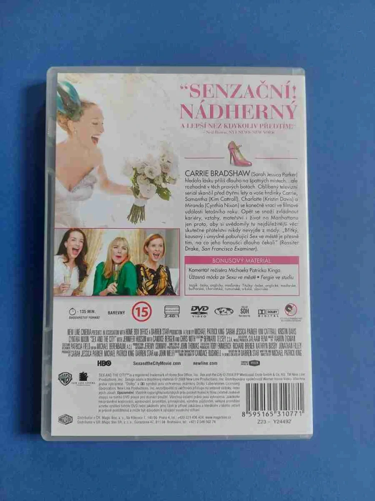 DVD Sex ve městě