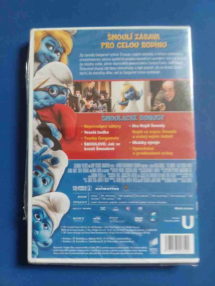 DVD Šmoulové