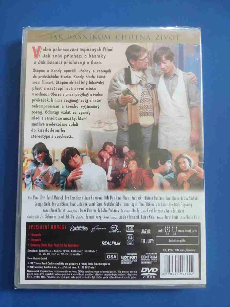 DVD Jak básníkům chutná život