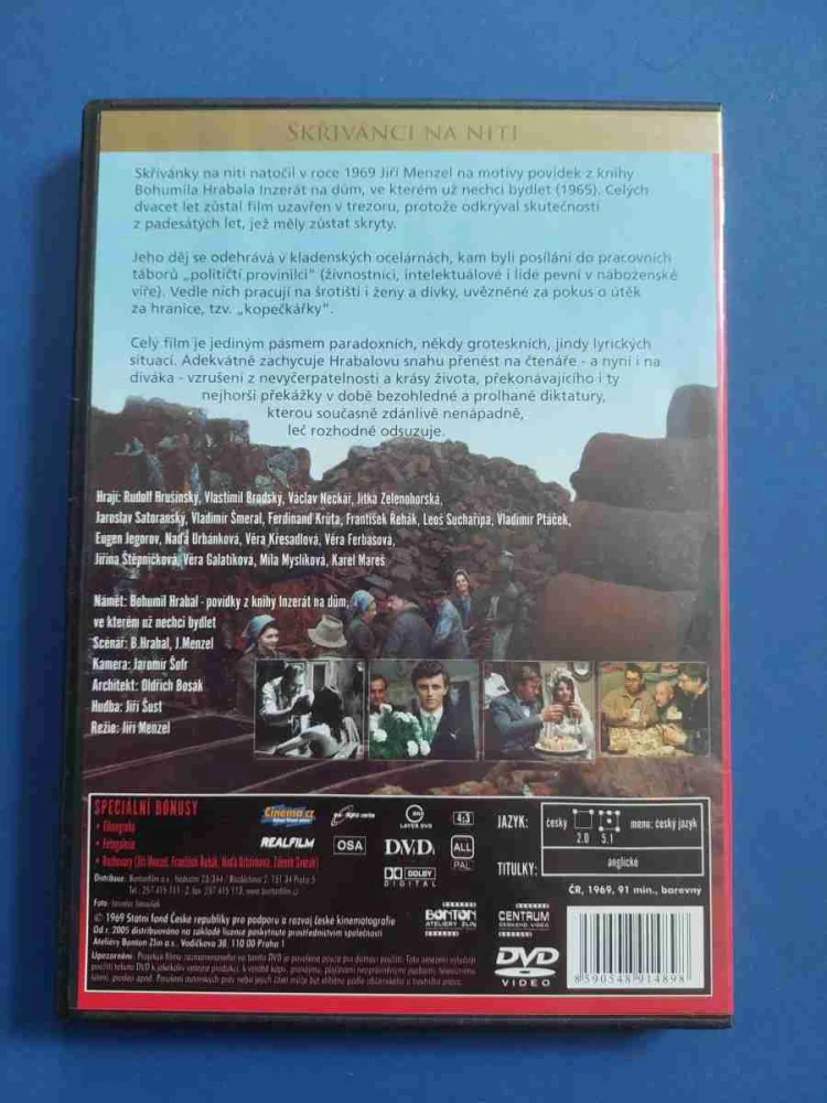 DVD Skřivánci na niti