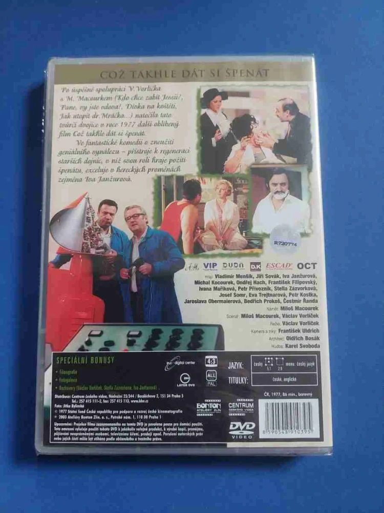 DVD Což takhle dát si špenát