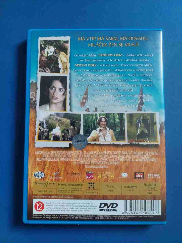 DVD Fanfán Tulipán