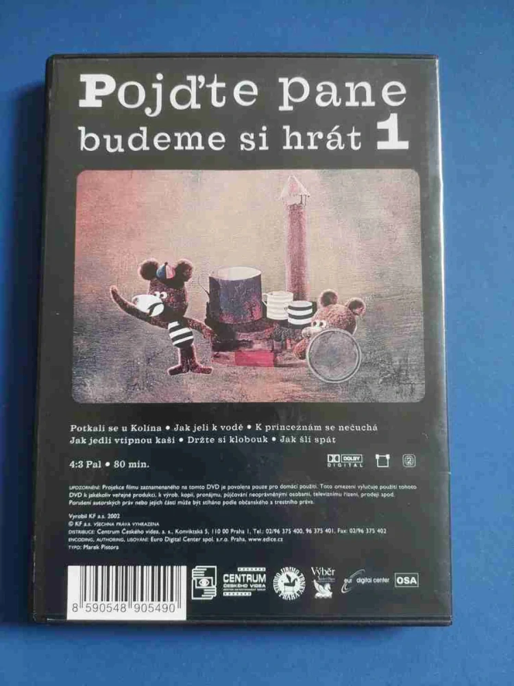 DVD Pojďte pane budeme si hrát 1