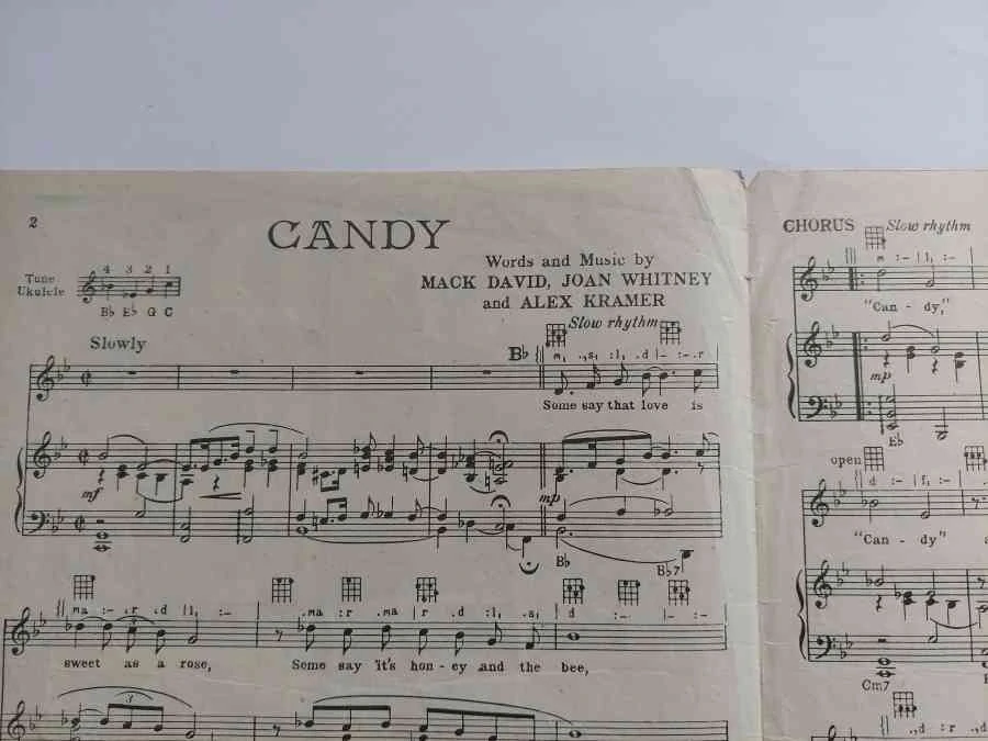 Candy - Mack David , Joan Whitney and Alex Kramer