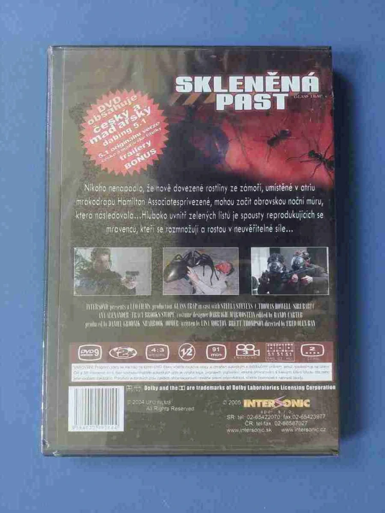 DVD Skleněná past