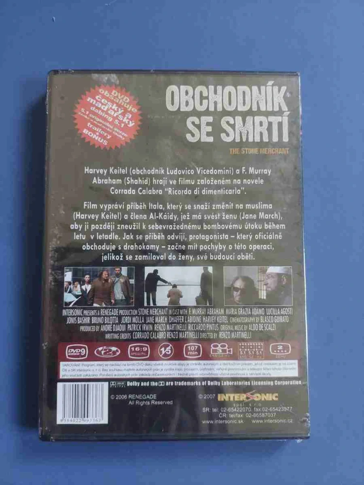 DVD Obchodník se smrtí - Harvey Keitel