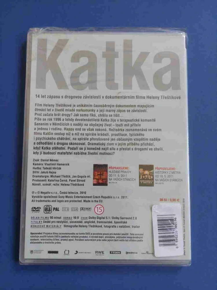 DVD Katka - Dokument Heleny Třeštíkové