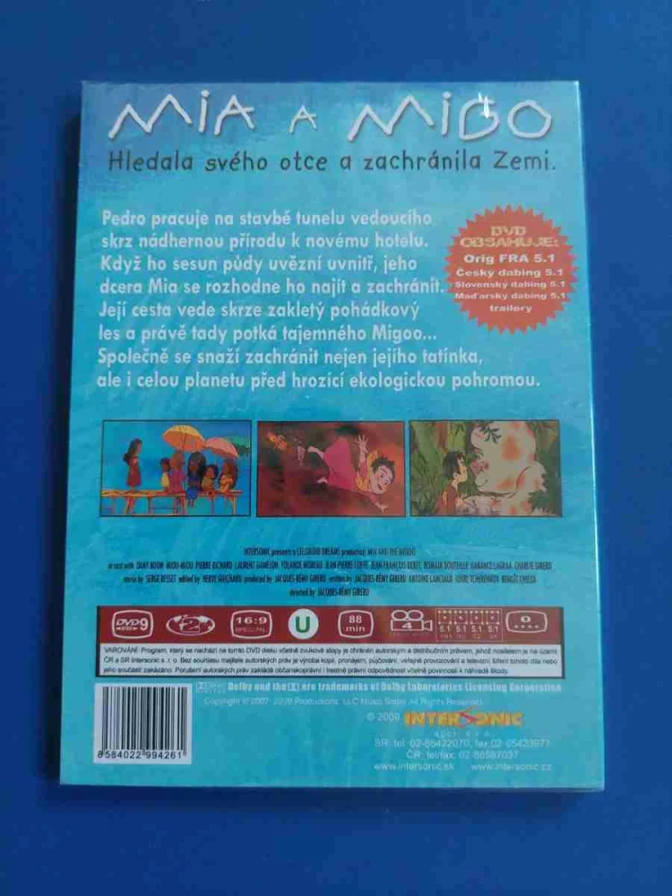 DVD Mia a Migo