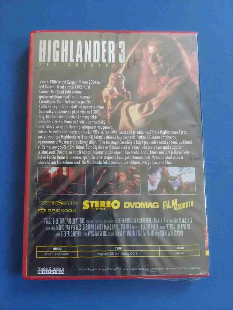 DVD Highlander 3