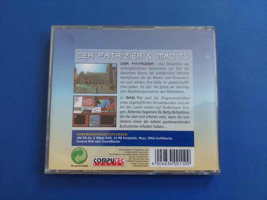 CD-ROM Patrizier & Mad TV