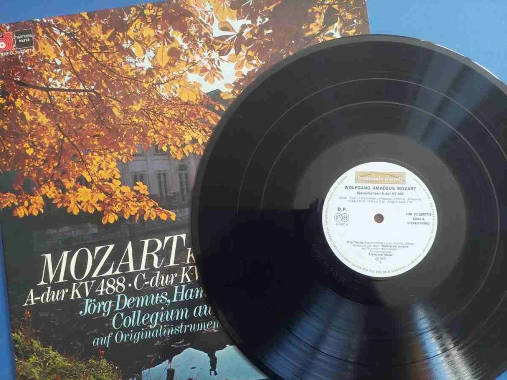 LP Wolfgang Amadeus Mozart - Klavierkonzerte A dur KV 488 und C dur KV 467
