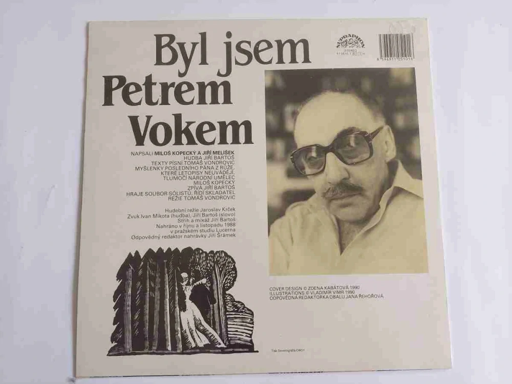 LP Byl jsem Petrem Vokem - Miloš Kopecký 