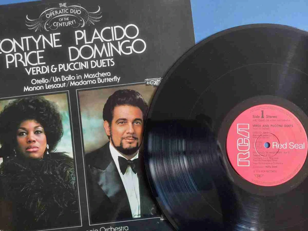 LP Leontyne Price & Placido Domingo - Verdi & Puccini Duets