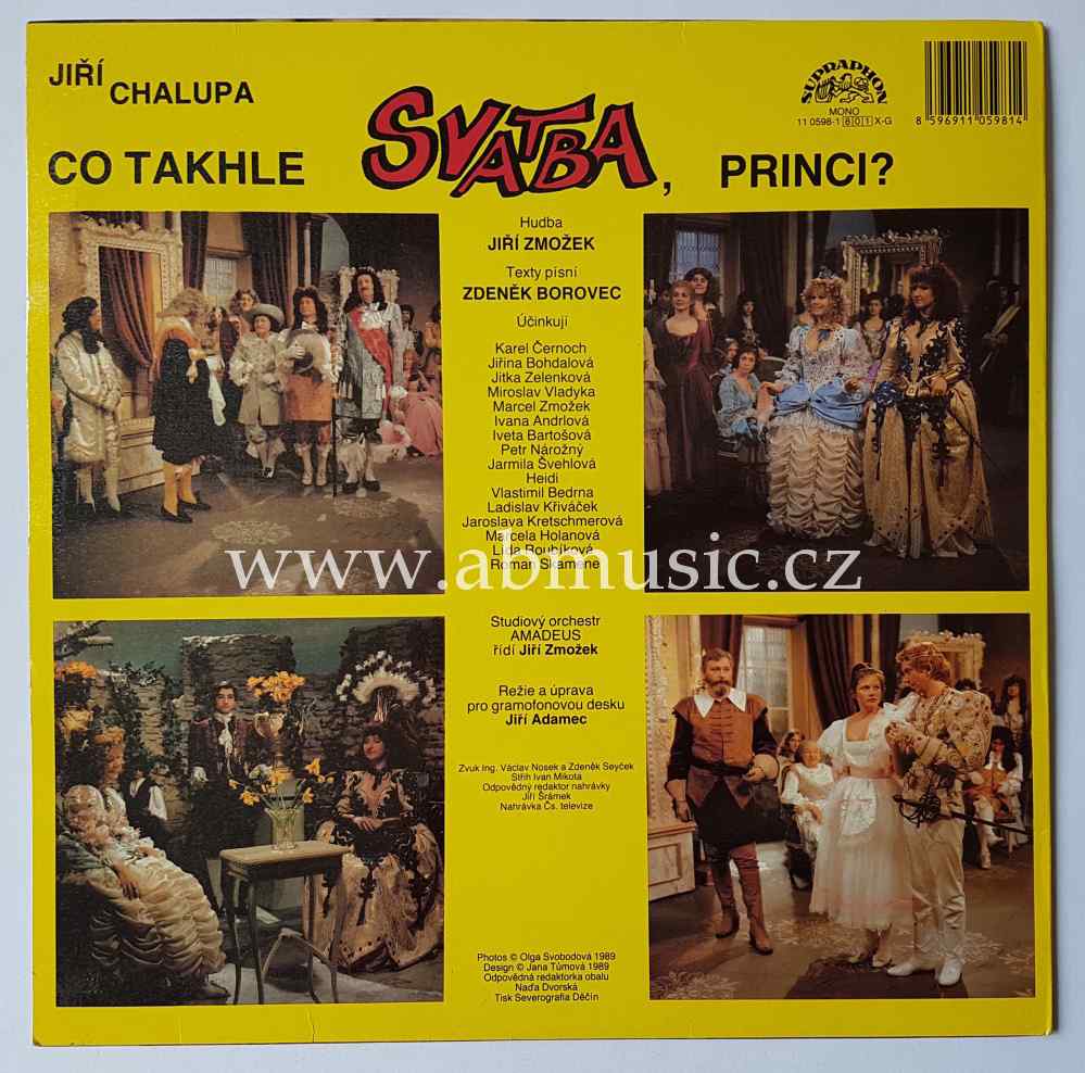 LP Co takhle svatba princi - LP deska / Vinyl