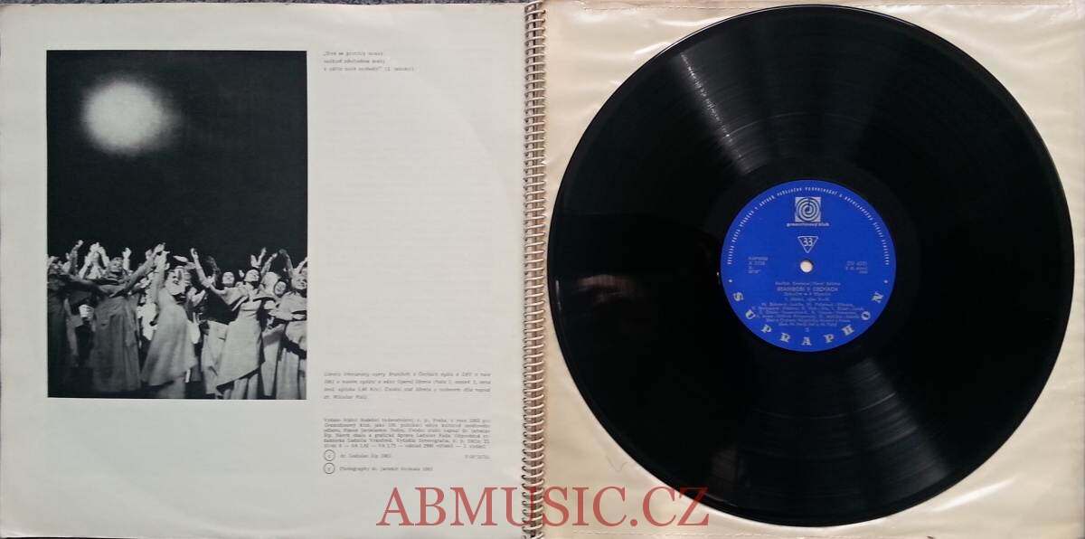 LP Bedřich Smetana - Braniboři v Čechách - 3LP BOX / 3 Vinyl