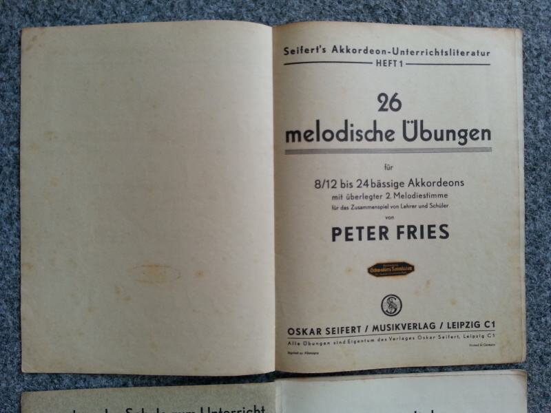 Škola hry na akordeon - Peter Fries