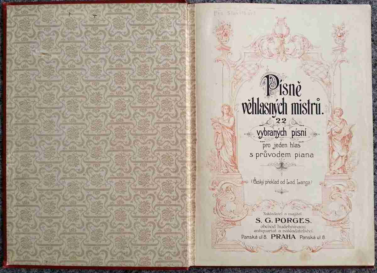 Písně věhlasných mistrů - 22 vybraných písní