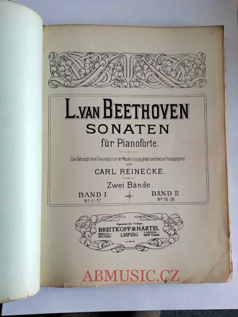 Ludwig van Beethoven - Sonáty komplet II. 18-38