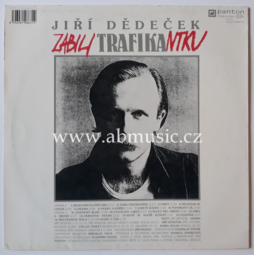 LP Jiří Dědeček - Zabili trafikantku
