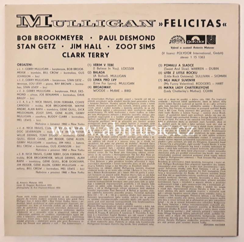 LP Gerry Mulligan