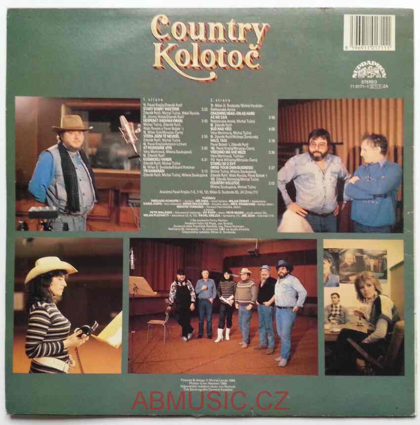 LP Country Kolotoč - Michal Tučný , Pavel Bobek a další