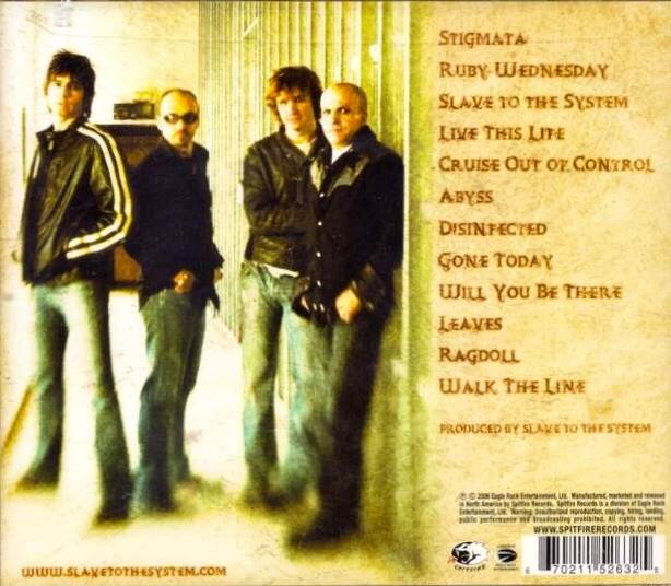 SLAVE TO THE SYSTEM - Slave To The System