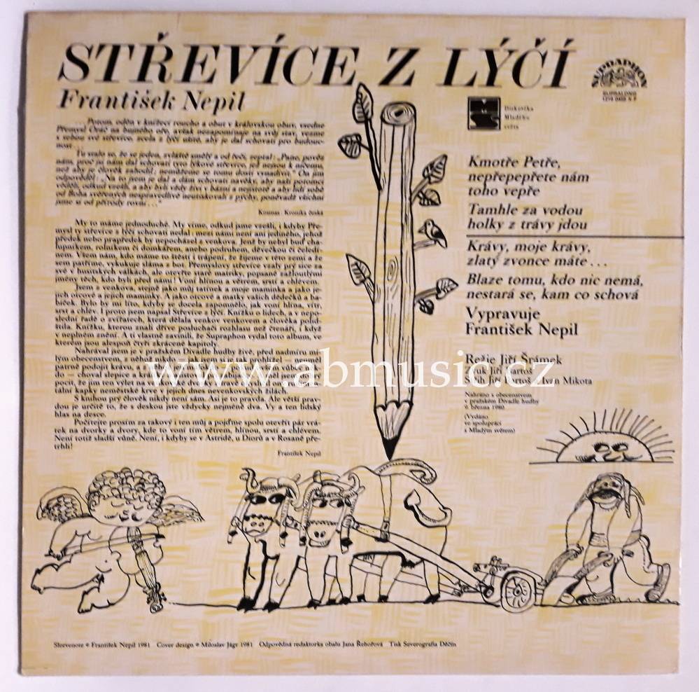 LP František Nepil - Střevíce z lýčí