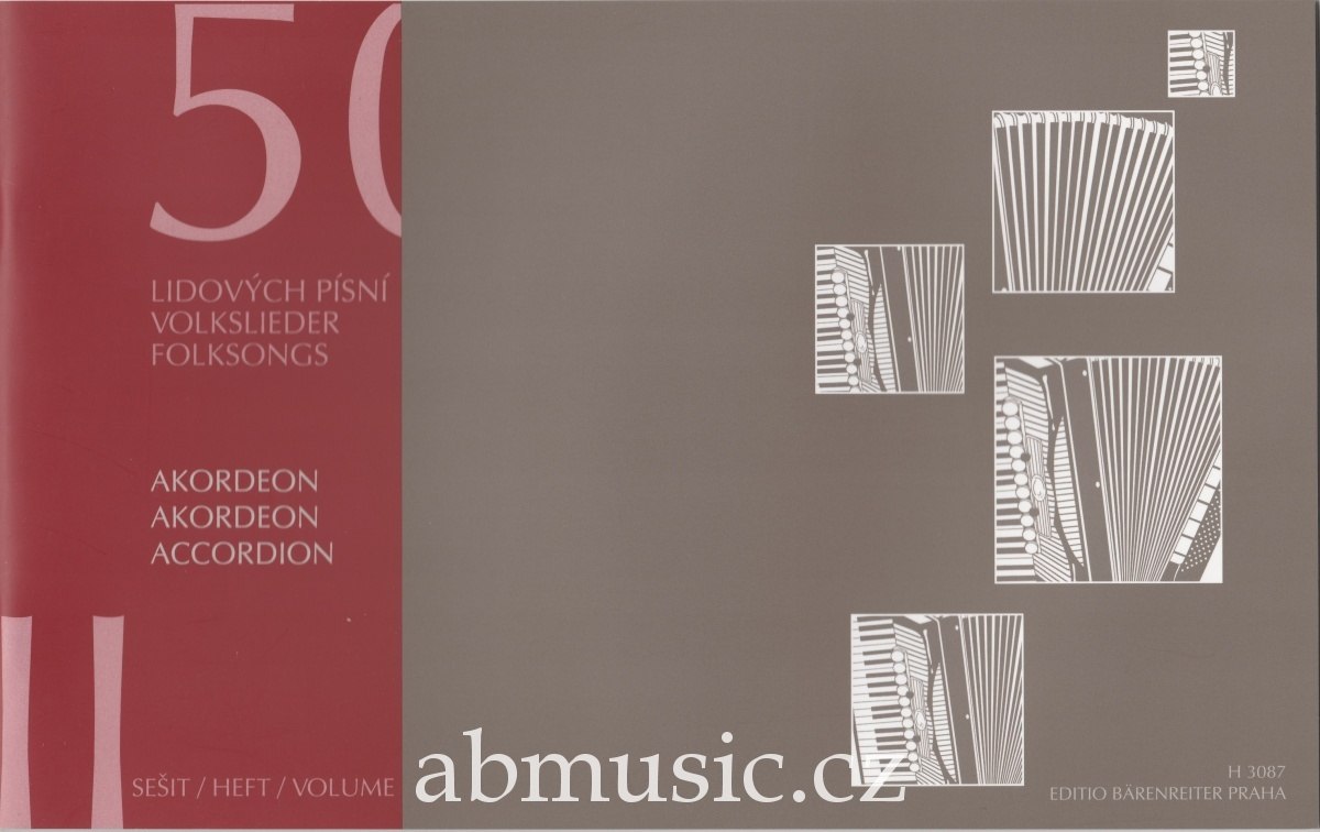 50 lidových písní 2 - Josef Kotík 