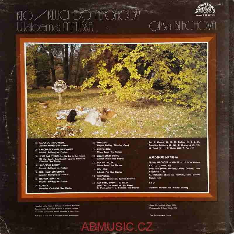 LP Waldemar Matuška , Olga Blechová KTO - Kluci do nepohody