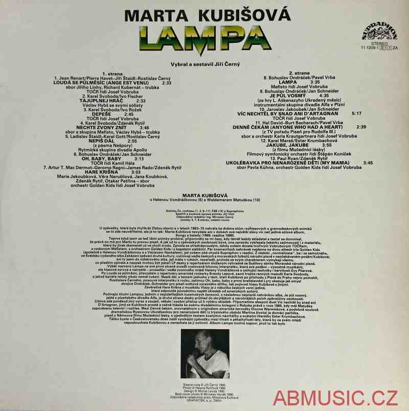 LP MARTA KUBIŠOVÁ - Lampa