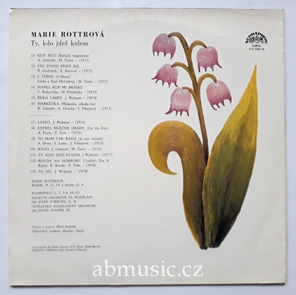 LP Marie Rottrová - Ty, kdo jdeš kolem