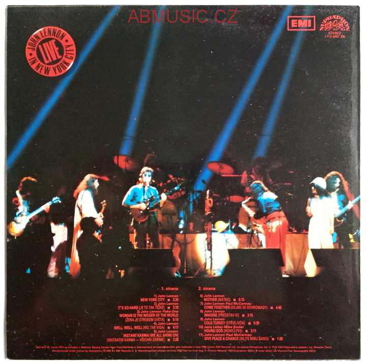LP John Lennon - Live in New York City