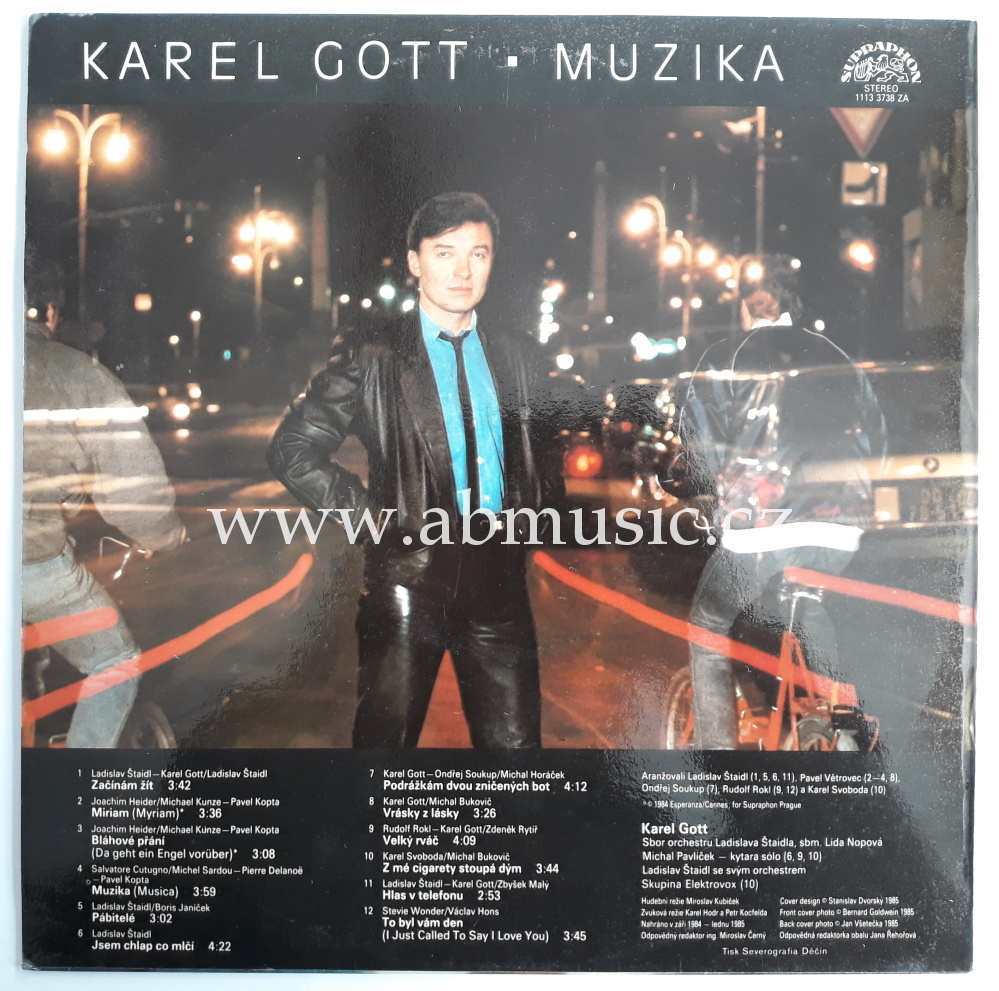 LP Karel Gott - Muzika