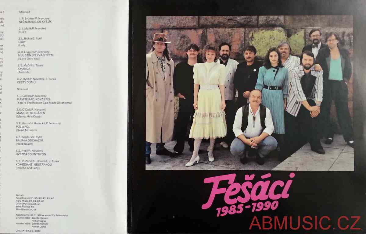 2 LP Fešáci - Hvězda Countryon 1985 - 1990