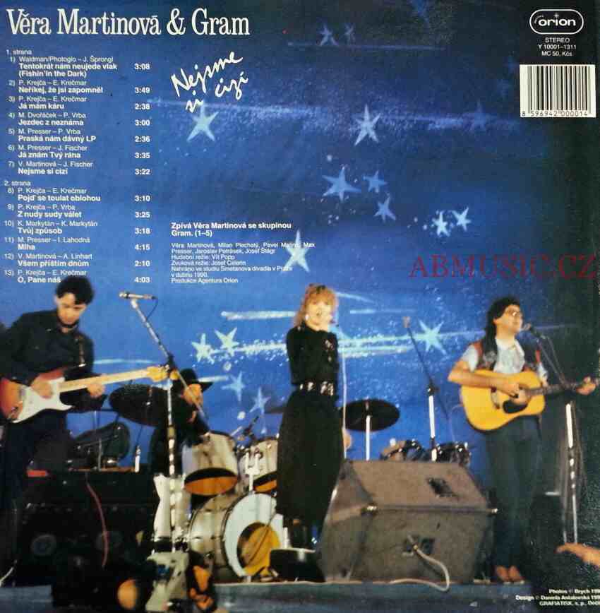 LP Věra Martinová & Gram - Nejsme si cizí