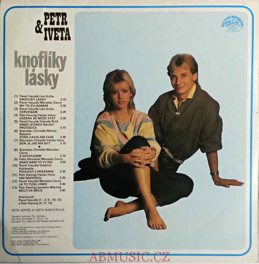 LP Petr a Iveta - Knoflíky lásky ... Iveta Bartošová