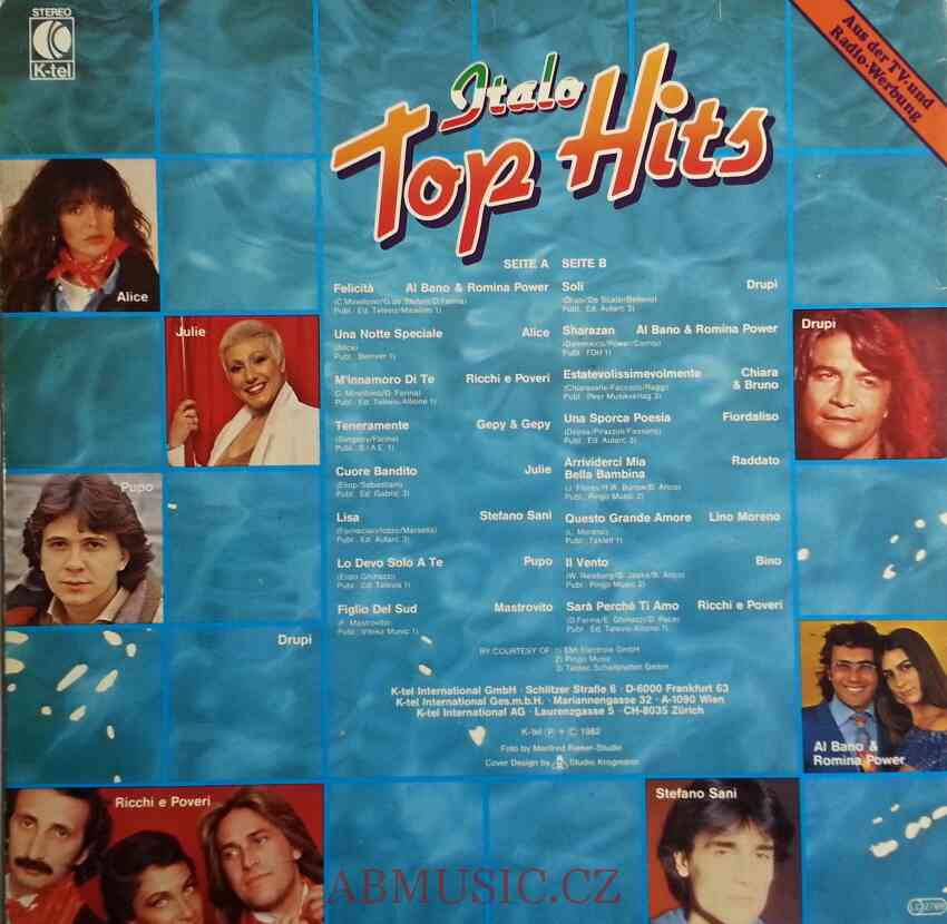 LP Italo top hits 1982 - Felicita ...