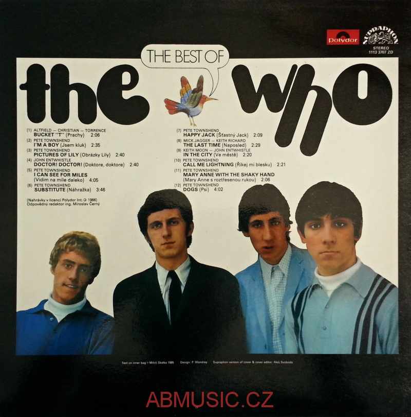 LP THE WHO - The best of