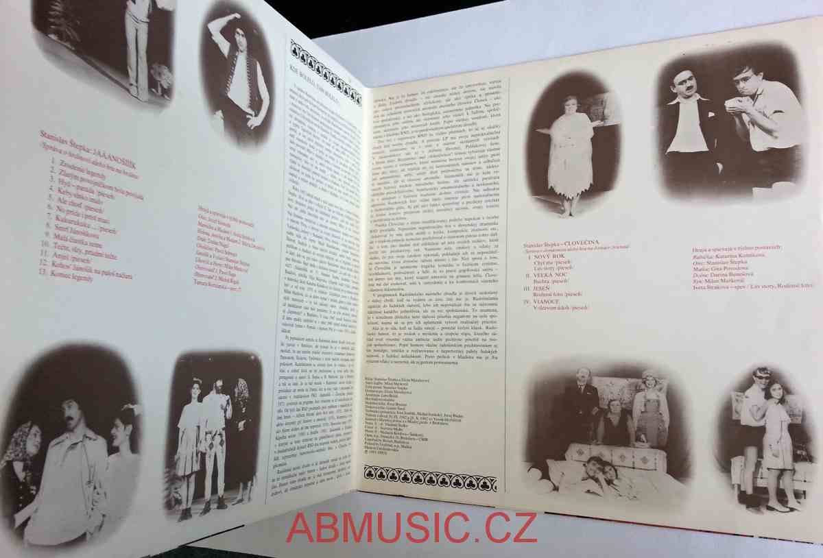 2 LP Radošinské naivné divadlo - Jánošík a Človečina