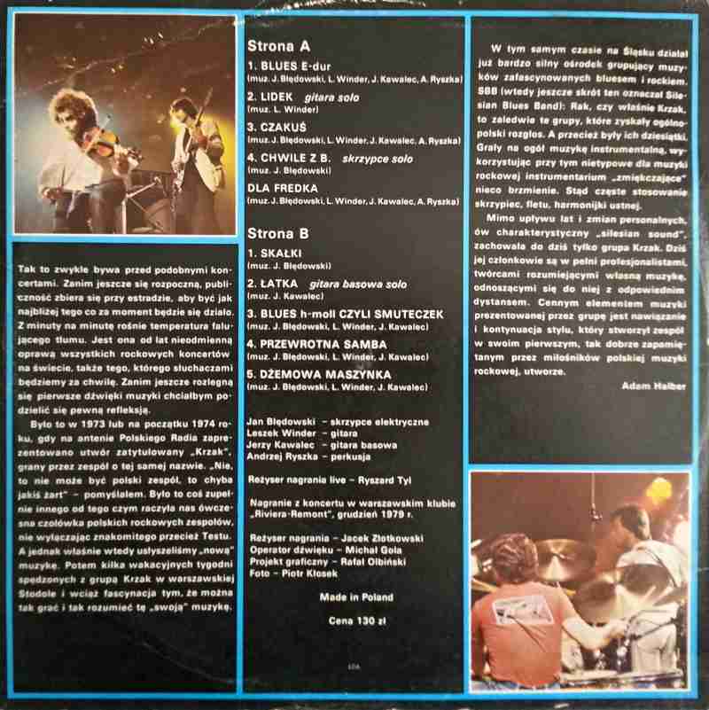 LP Krzak - Blues Rock Band 