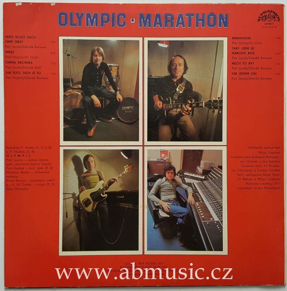 LP OLYMPIC - Marathon - LP deska / Vinyl