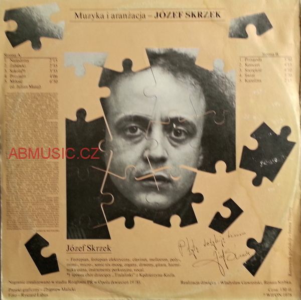 LP Józef Skrzek ‎- Pamiętnik Karoliny 