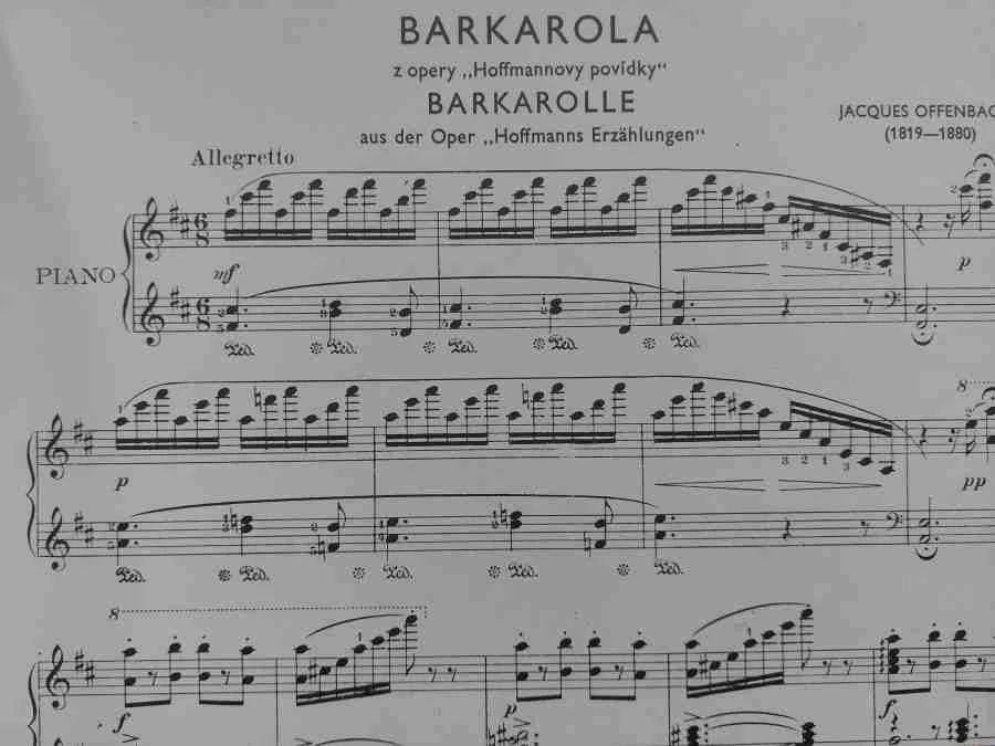 Jacques Offenbach - Barkarola